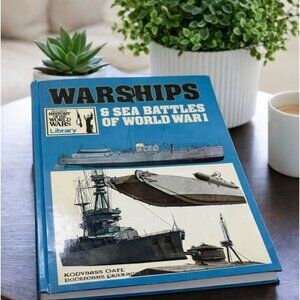 Warships & Sea Battles Of World War I Hardcover Book Beekman House History Libra